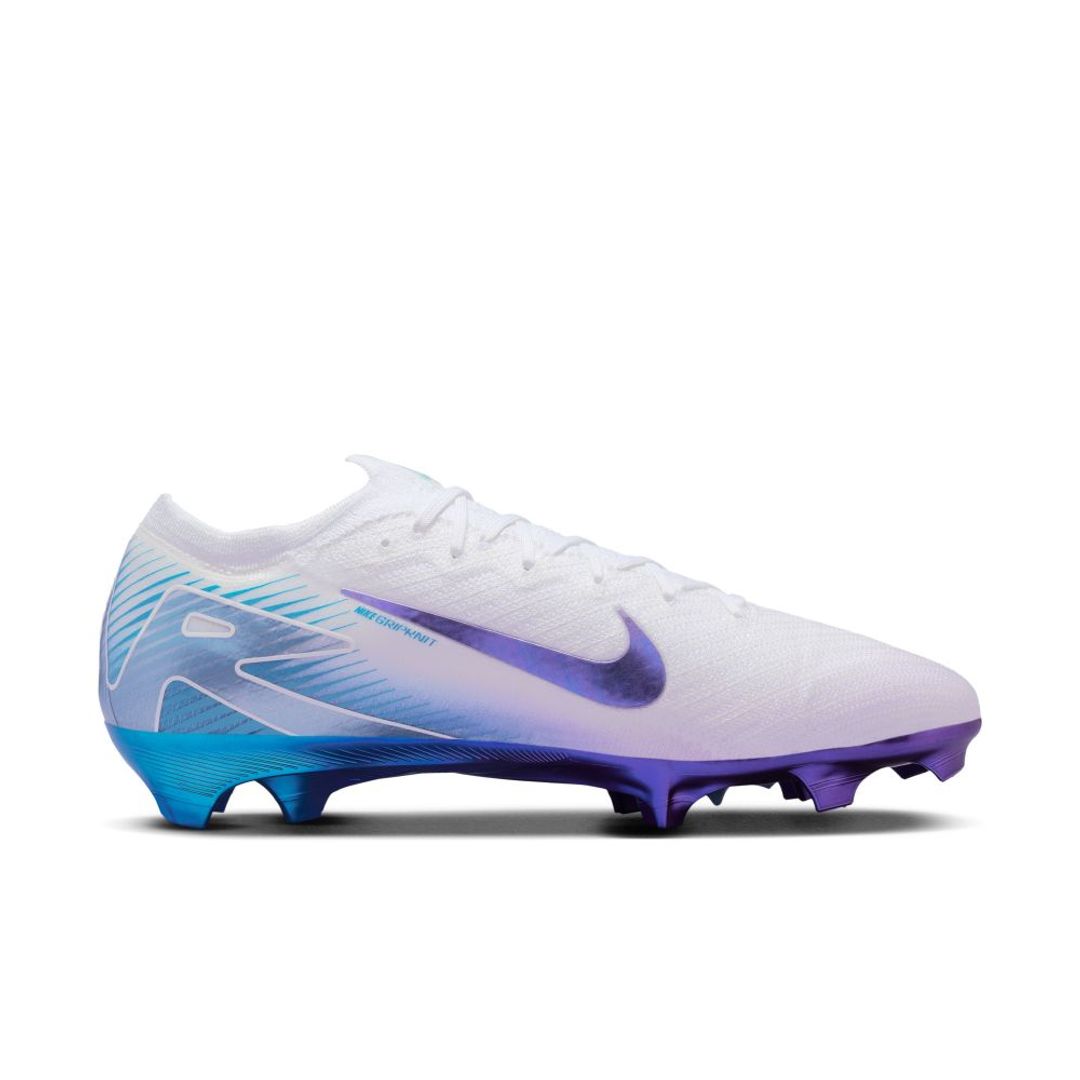 Guayos Nike Hombre Mercurial Vapor 16 Elite LV8 FG- Blanco-Multicolor
