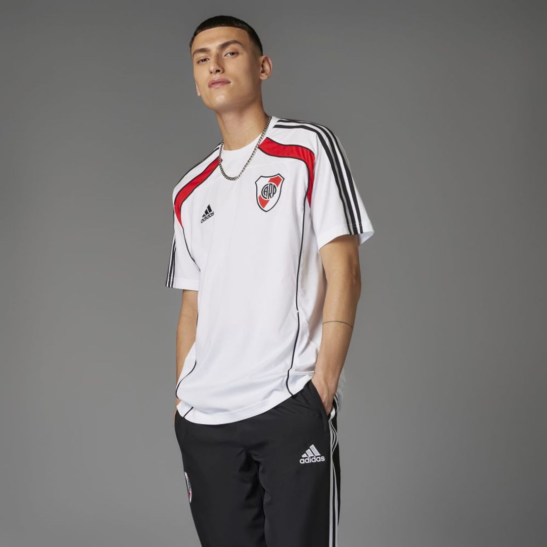 Camiseta adidas Hombre UBP River Plate -Rojo-Blanco
