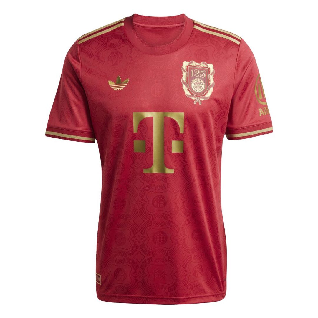 Camiseta adidas Hombre Aniversario FC Bayern-Rojo