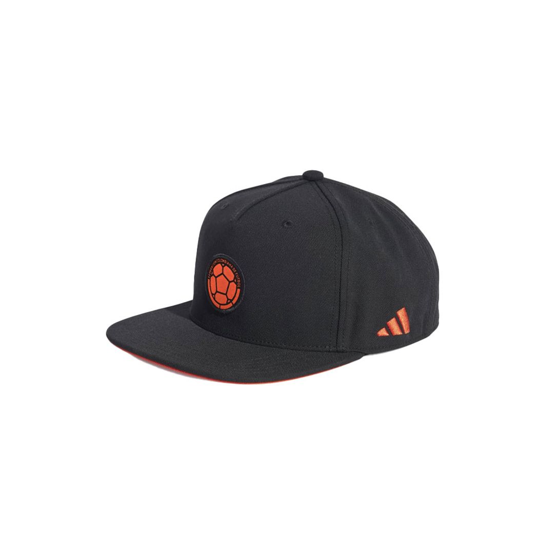 Gorra Hombre adidas Seleccion Colombia  - Negro-Naranja