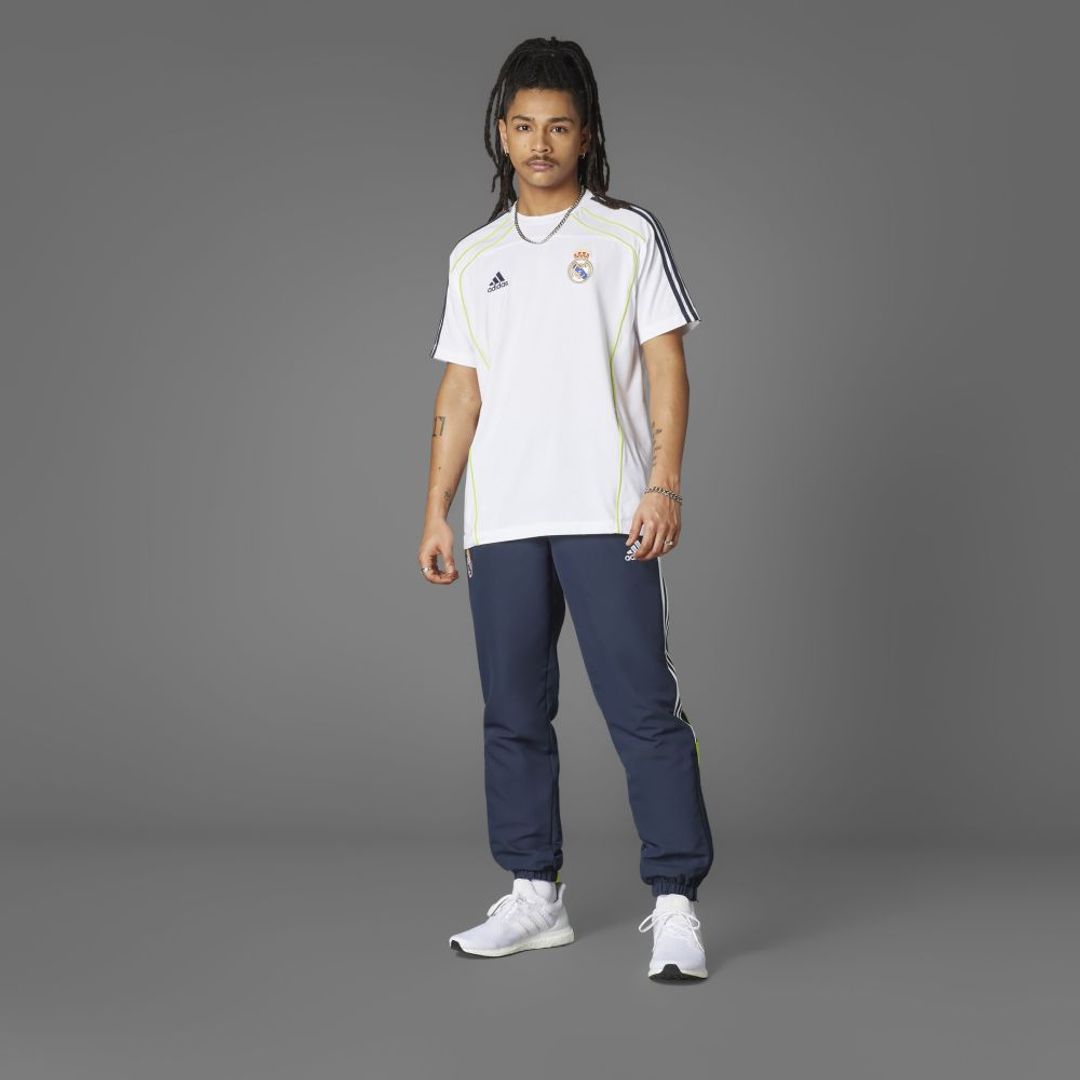 Camiseta adidas Hombre UBP Real Madrid-Blanco-Negro