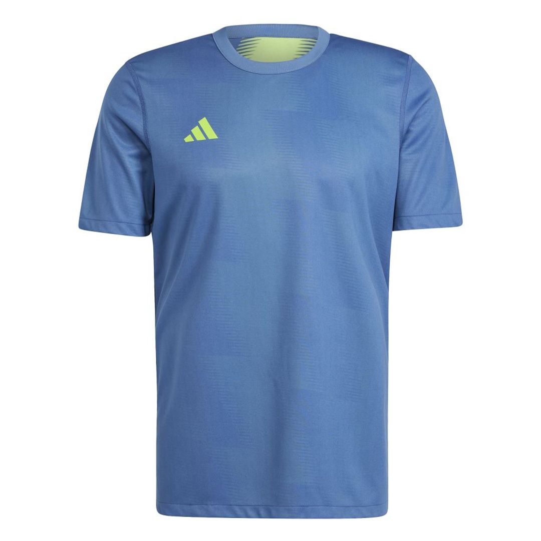 Camiseta adidas Hombre Doble Faz 24 - Azul-Verde