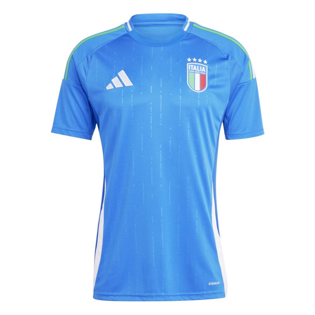 Camiseta adidas Hombre Local Italia 24 - Azul