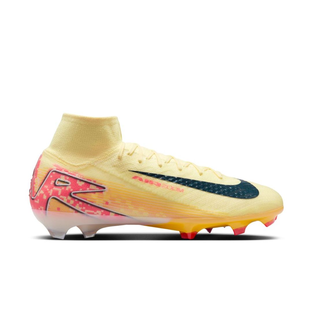 Guayos Nike Hombre Zm Superfly 10 Elite Kylian Mbappé Fg - Naranja-Rosado