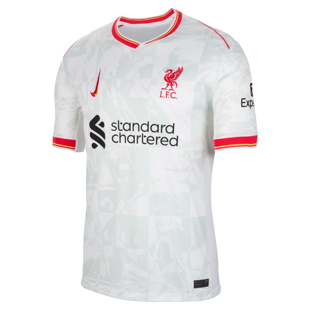 Camiseta Nike Hombre Liverpool FC alternativo 2024/25 Stadium - Blanco