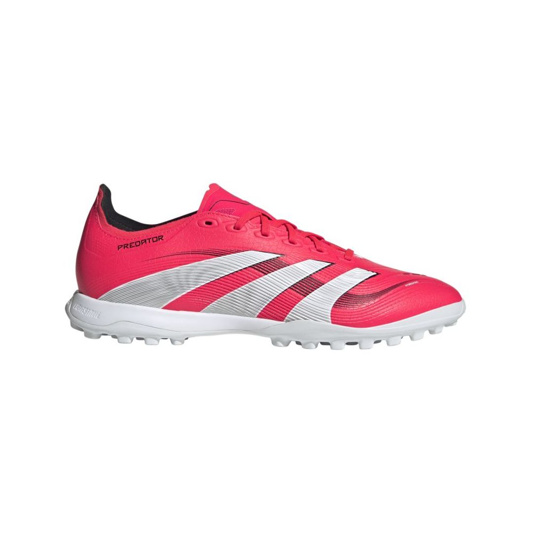 Guayos adidas Hombre Predator League Tf para césped artificial-Rojo-Blanco