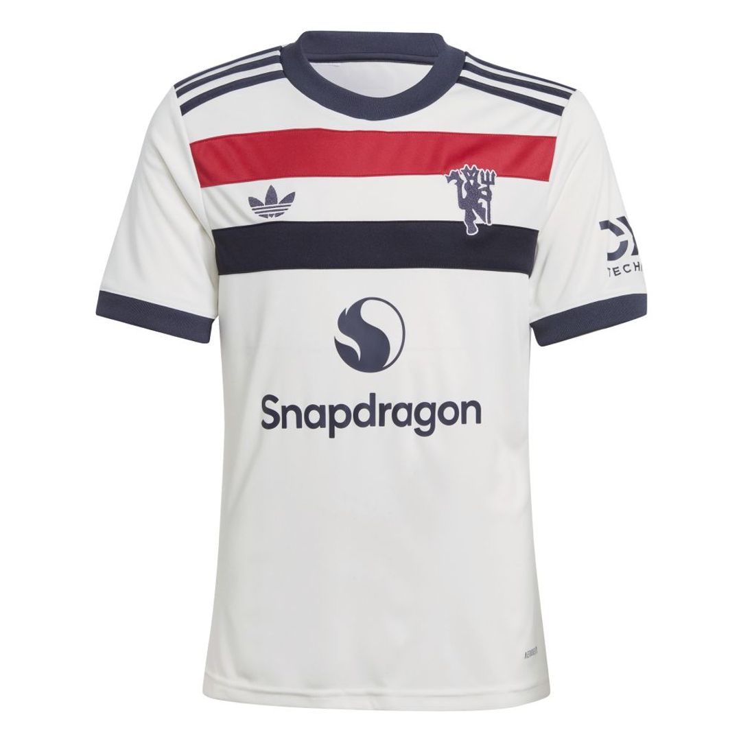 Camiseta adidas Kids Tercera Equipacion Manchester United 24/25 - Blanco