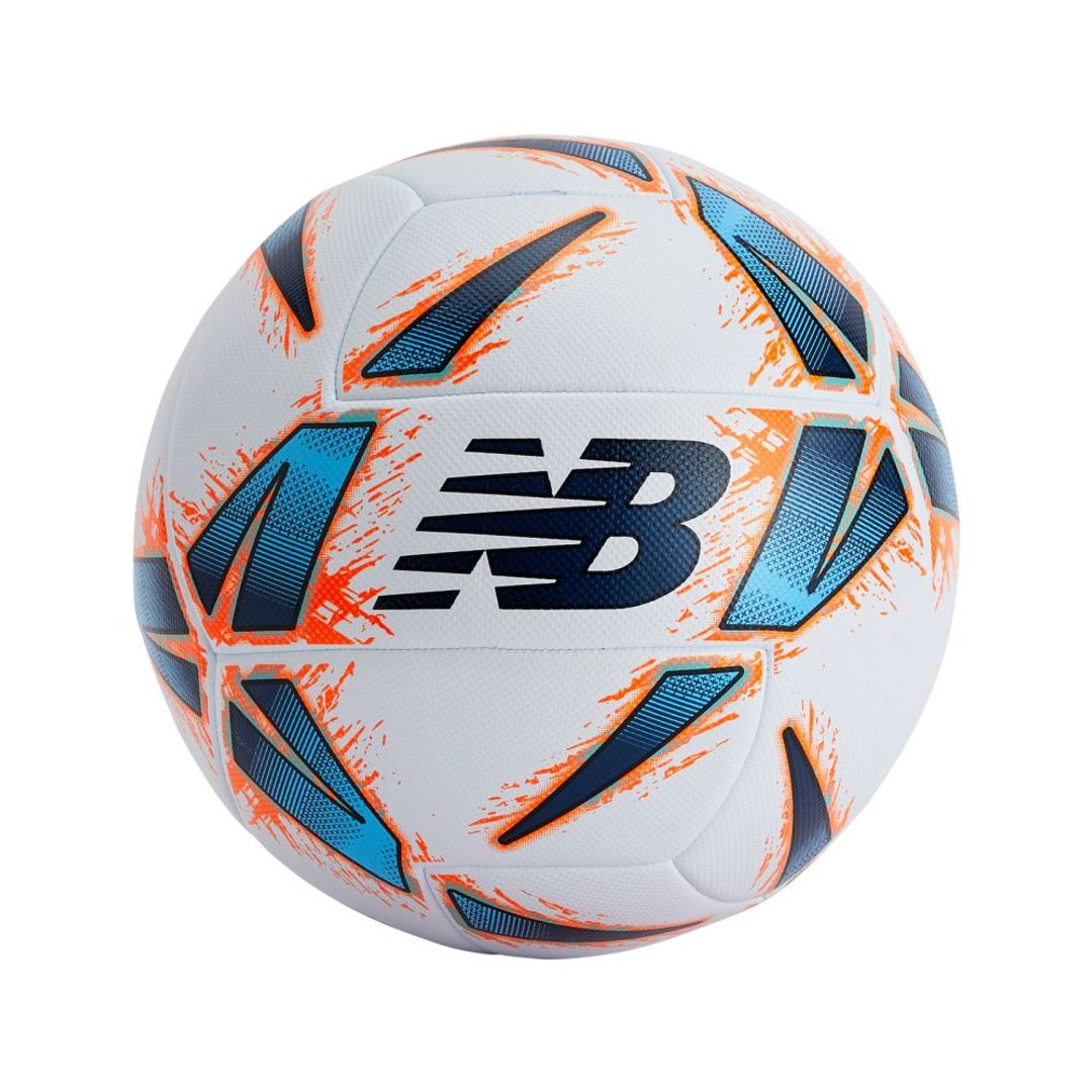 Balón New Balance Geodesa Match - Calidad Fifa- Blanco-Azul