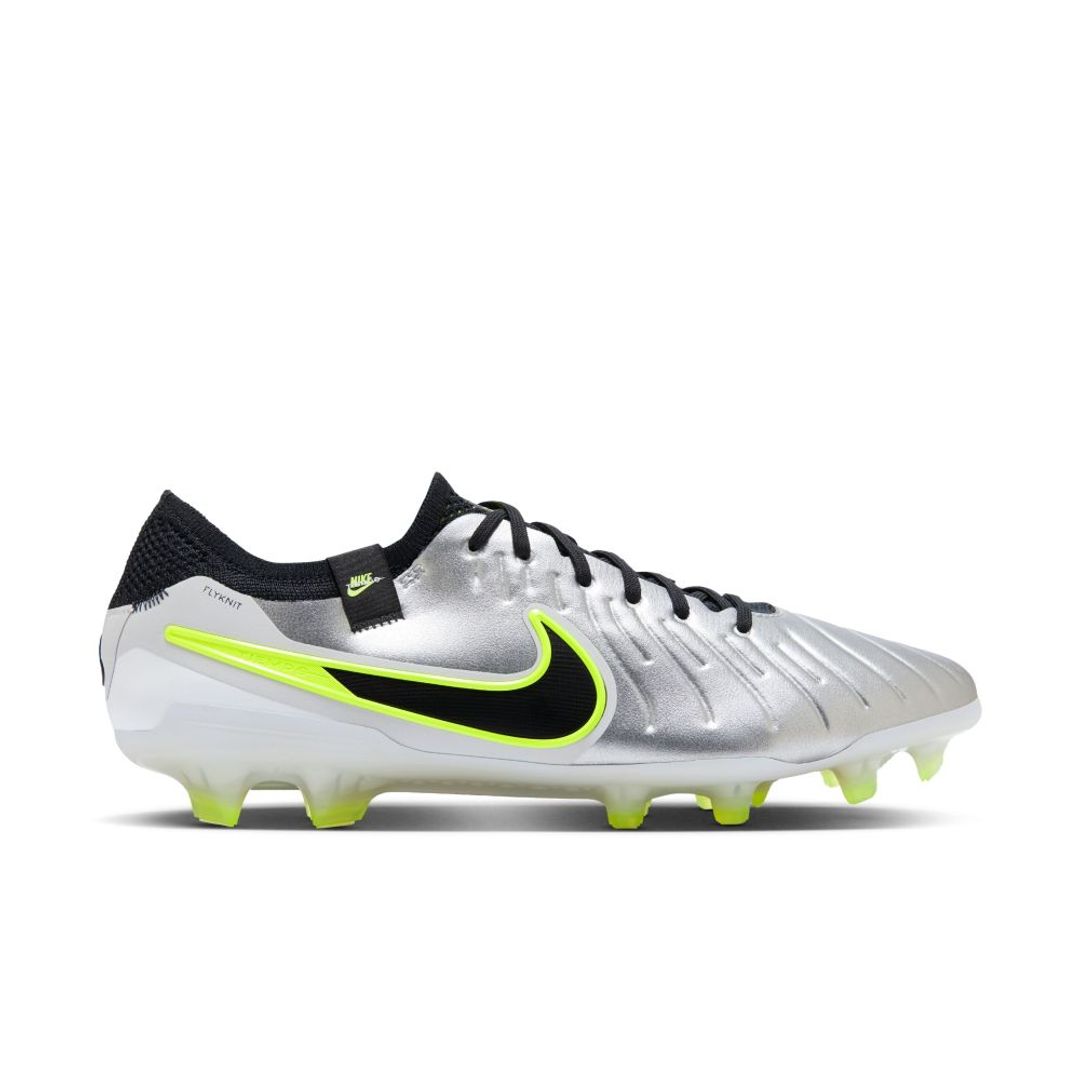 Guayos Nike Hombre Legend 10 Elite Fg - Plateado