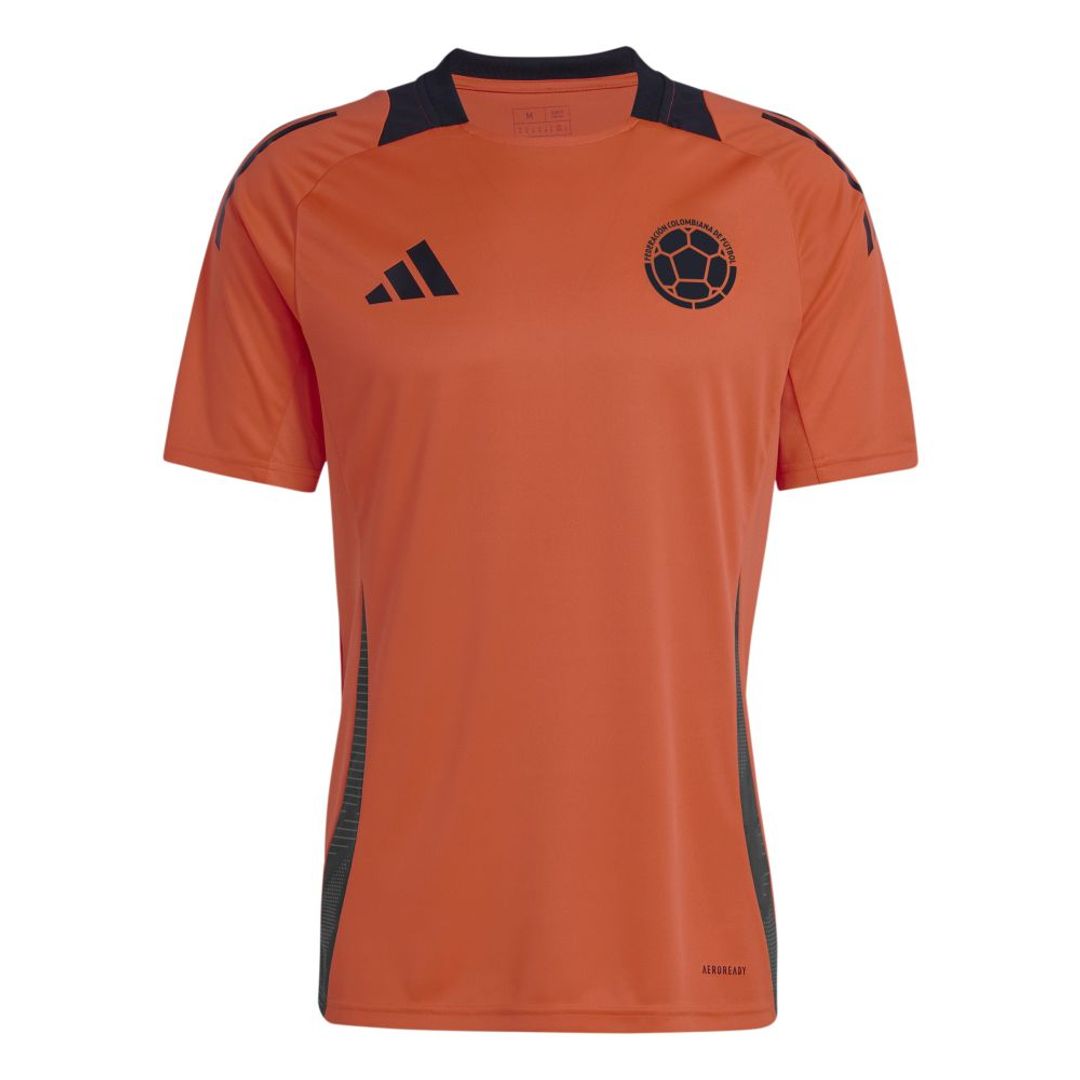 Camiseta adidas Hombre Entrenamiento Tiro 24 - Naranja-Negro