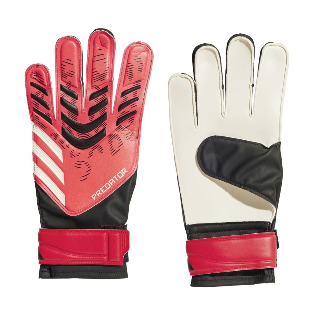 Guantes adidas Unisex Predator GL TRN-Rojo-Negro