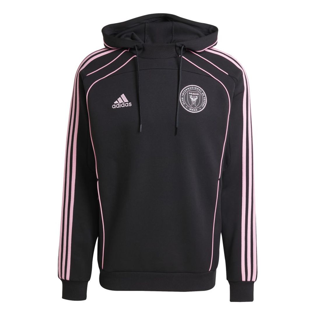 Sudadera adidas de viaje UBP de Inter Miami CF-Negro-Rosado