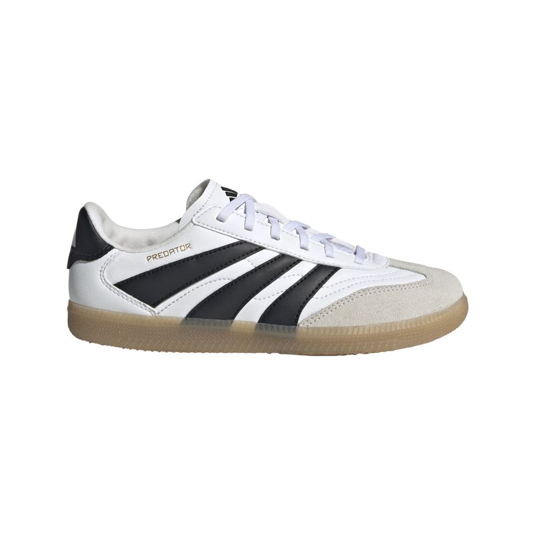 Guayos adidas Kids Predator Freestyle Indoor-Blanco-Negro