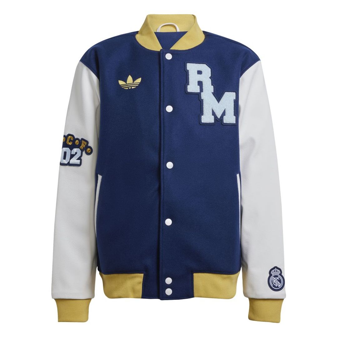 Chaqueta adidas Unisex Real Madrid VRCT - Azul-Blanco