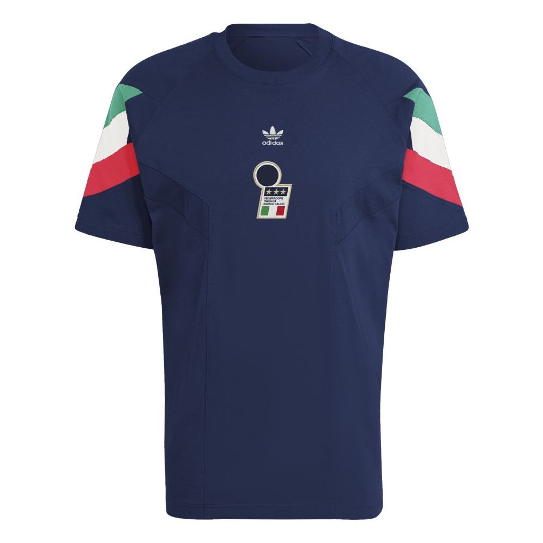 Camiseta adidas Hombre Italia Originals - Azul