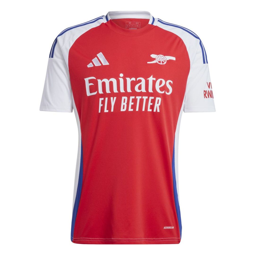 Camiseta adidas Hombre Local Arsenal 24/25 - Rojo - Blanco