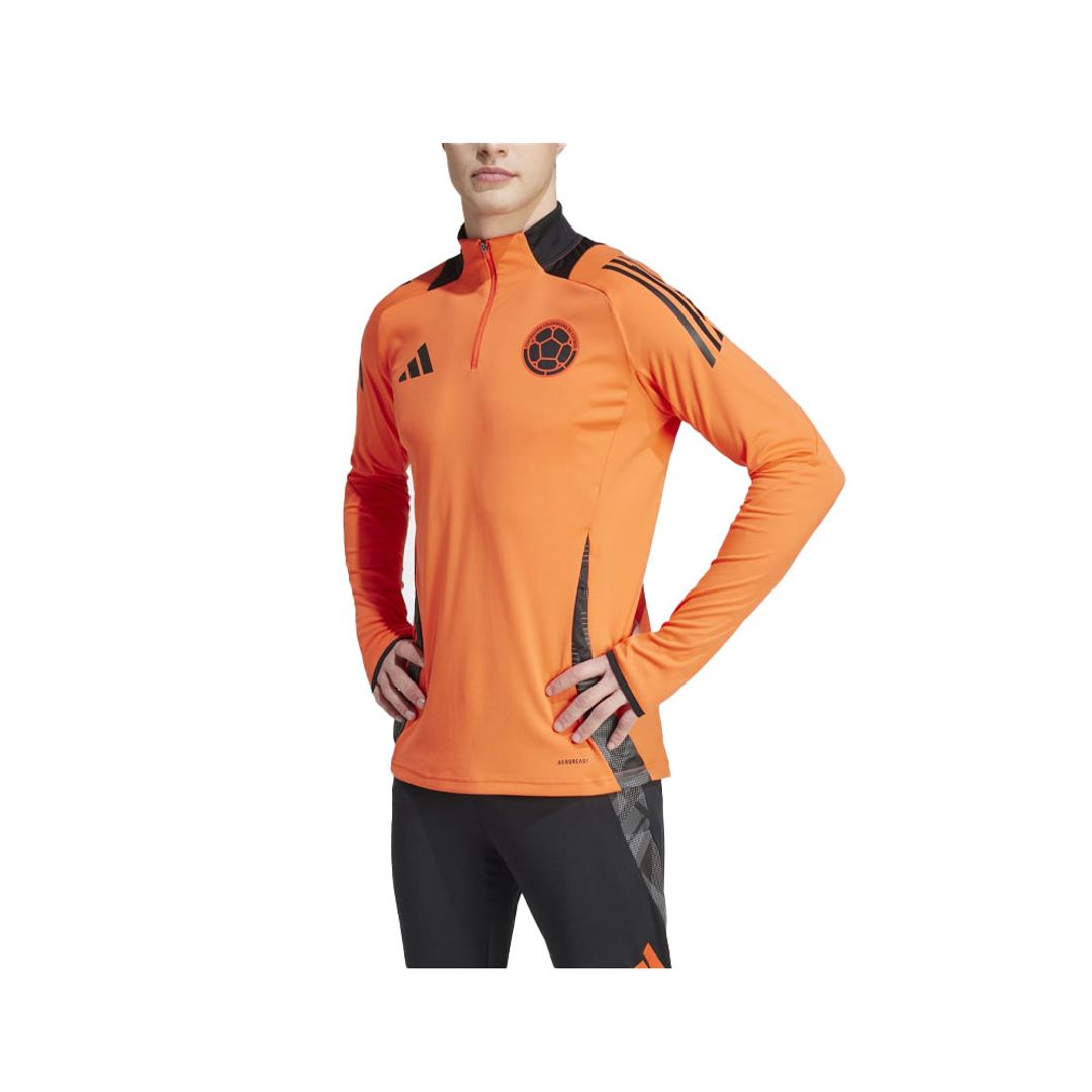 Sudadera Hombre adidas entrenamiento Tiro 24 - Naranja-Negro