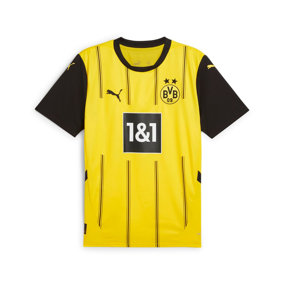 Camiseta Puma Hombre Local Borussia Dortmund 24/25- Amarillo-Negro
