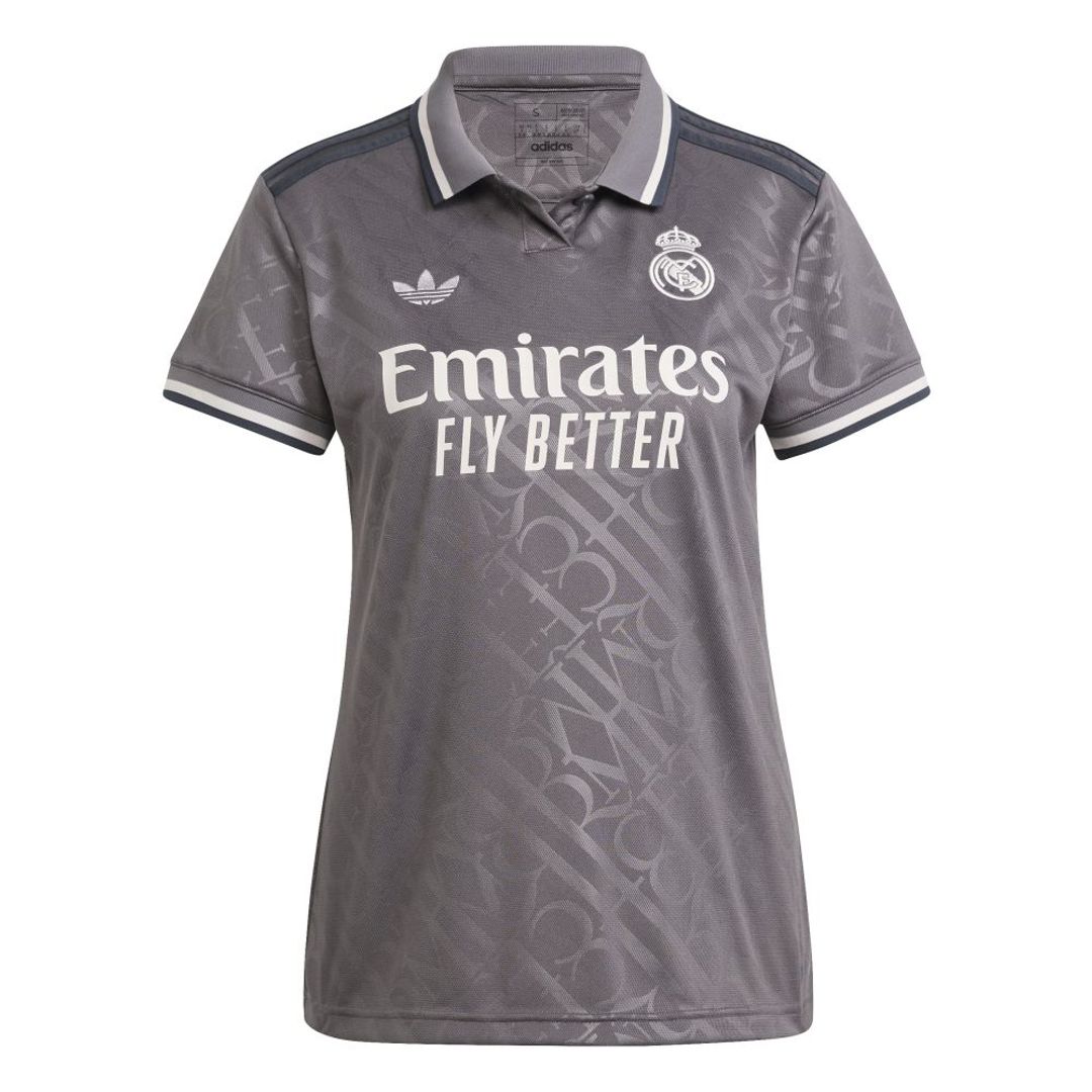 Camiseta adidas Mujer Tercera Equipacion Real Madrid 24/25 - Gris