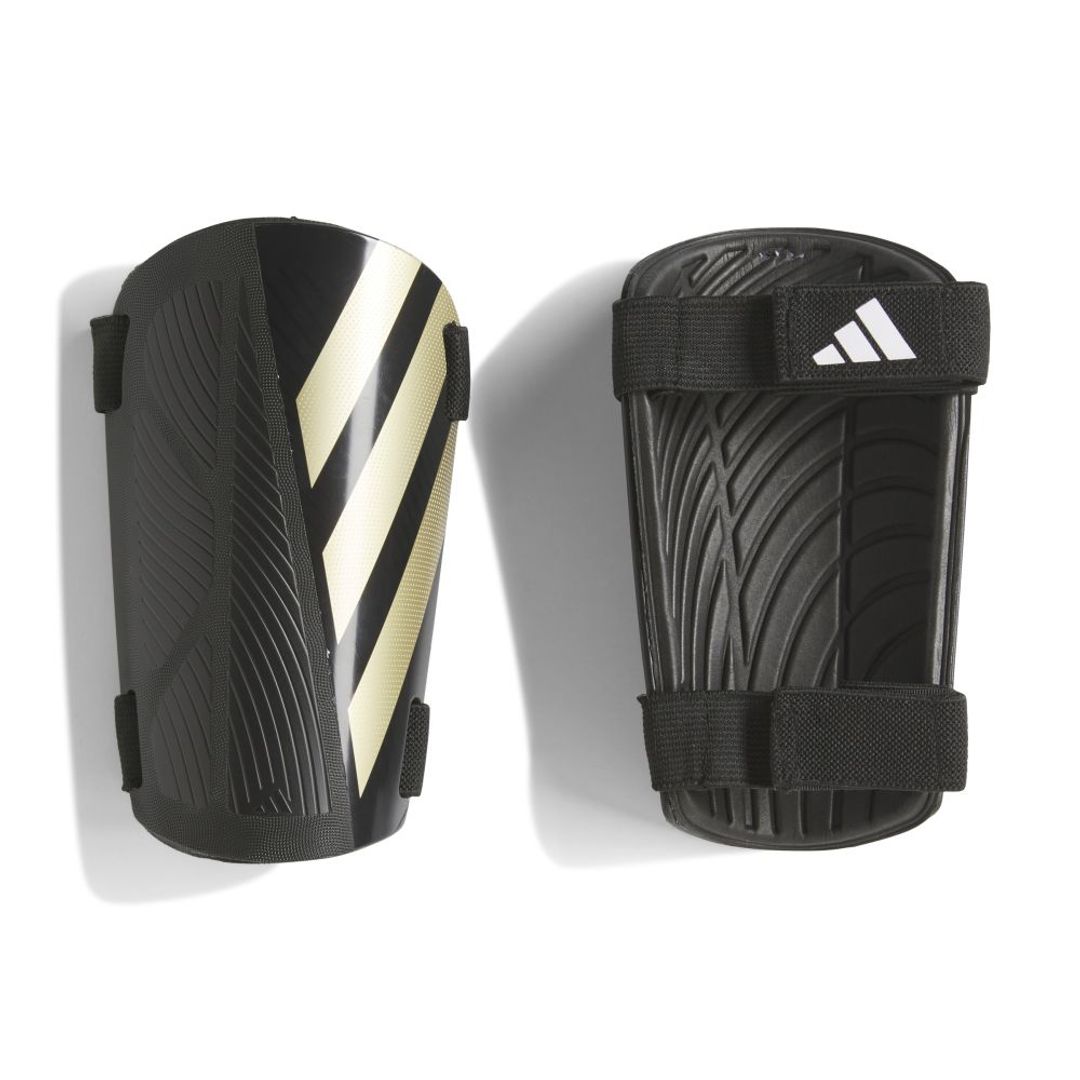 Canilleras adidas Entrenamiento Tiro - Negro-Dorado