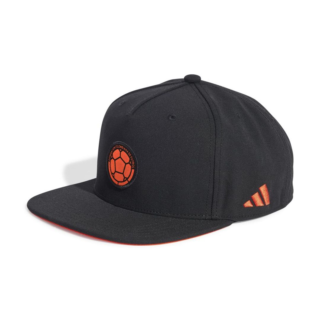 Gorra adidas Hombre Seleccion Colombia - Negro-Naranja