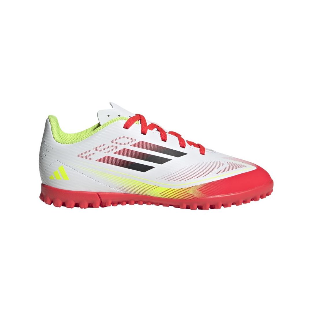 Guayos adidas Kids F50 Club Tf-Blanco-Rojo